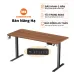 Bàn nâng hạ Manson SmartDesk 1m6 | Khung đen, Mặt gỗ Walnut - 2