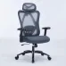 Ghế công thái học WARRIOR Hero WEC501 Plus | Xám, 120kg, Chân xoay, Lưng lưới - 1