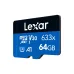 Thẻ nhớ MicroSDXC Lexar UHS-I U3 Blue Series 64GB - 1