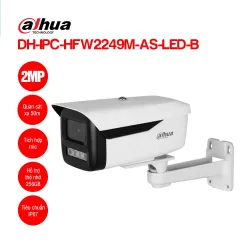 Camera IP Dahua DH-IPC-HFW2249M-AS-LED-B hình ảnh sắc nét