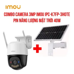 Combo camera 3MP Imou IPC-K7FP-3HOTE + Pin NLMT 40W (40W12V30AH 4030S)
