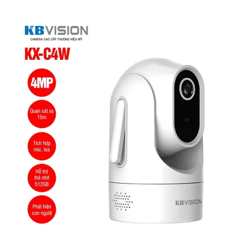 Camera Wifi KBVISION KX-C4W - An Ninh Vượt Trội 24/7