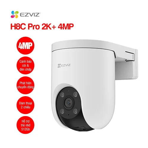 Camera Wifi Ezviz H8C Pro 2K+ Quay Quét Theo Người