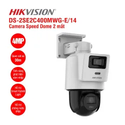 Camera IP Speed dome 4MP Hikvision DS-2SE2C400MWG-E/14
