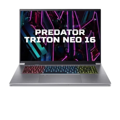 Laptop Gaming Acer Predator Triton Neo 16 PTN16-51-78JQ | U7-155H, 32GB LPDDR5X, SSD 2TB NVMe, RTX 4060 8GB, 16