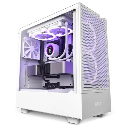 Thùng máy NZXT H5 Flow White (CC-H51FW-01)