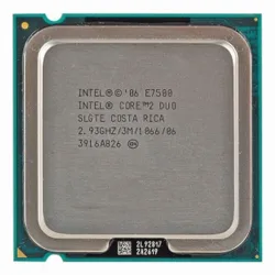 CPU Intel Core 2 Duo E7500 (QSD, Tray, No Box) | LGA775, Dual-Core, Không kèm fan - Bezon Buôn Ma Thuột