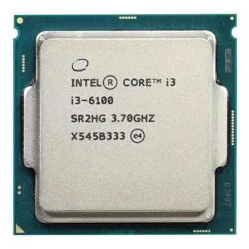 CPU Intel Core i3-6100 Tray (No Box, chưa gồm Fan) | LGA1151, 2 nhân/4 luồng, 3.7 GHz