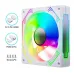 Quạt tản nhiệt PC Coolmoon F3 | Kit 3 fan 122mm, ARGB, Trắng - 5