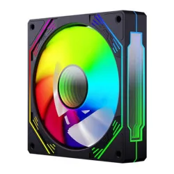 Quạt tản nhiệt PC Coolmoon F3 | Fan lẻ 120mm, ARGB, Đen - Bezon Buôn Ma Thuột