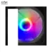Quạt tản nhiệt PC Jetek JQC-120I | Fan lẻ 120mm, RGB, Đen - 2