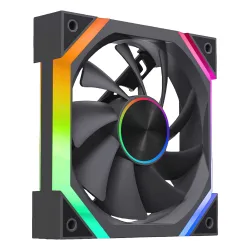 Quạt tản nhiệt PC Leopard Galaxy RS | Fan lẻ 120mm, ARGB, Gió ngược, Đen - Bezon Buôn Ma Thuột