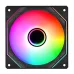 Quạt tản nhiệt PC Leopard 6Pro | Fan lẻ 120mm, ARGB, Gió ngược, Đen - 3
