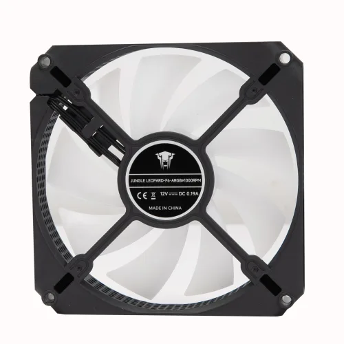 Quạt tản nhiệt PC Leopard F6 | Fan lẻ 120mm, RGB, Đen