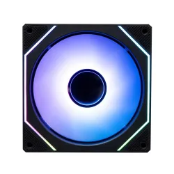 Quạt tản nhiệt PC Leopard Prism 4Max | Fan lẻ 120mm, ARGB, Gió ngược, Đen - Bezon Buôn Ma Thuột