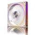 Quạt tản nhiệt PC Leopard TransWarp | Fan lẻ 140mm, ARGB, Gió ngược, Trắng - 2