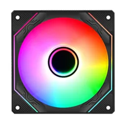 Quạt tản nhiệt PC Leopard 6Pro | Fan lẻ 120mm, ARGB, Gió thuận, Đen - Bezon Buôn Ma Thuột