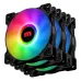 Quạt tản nhiệt PC Magic FC-01 | Fan lẻ 120mm, ARGB, Đen - 3