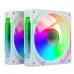 Quạt tản nhiệt PC Magic Ultra SnowMan | Fan lẻ 120mm, ARGB, Trắng - 1