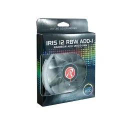 Quạt tản nhiệt PC Raijintek Iris ADD-1 | Fan lẻ 120mm, RGB, Đen - Bezon Buôn Ma Thuột