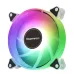 Quạt tản nhiệt PC Segotep Romantic | Kit 3 fan 120mm, RGB, Đen - 2