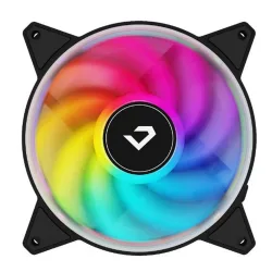 Quạt tản nhiệt PC Vision F3 | Fan lẻ 120mm, ARGB, Đen - Bezon Buôn Ma Thuột