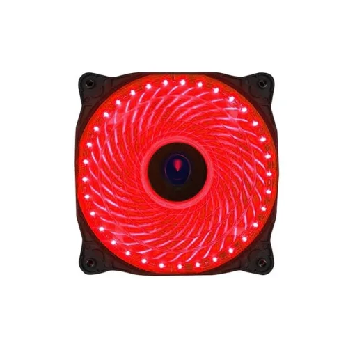 Quạt tản nhiệt PC VSP 33L | Fan lẻ 120mm, Led Đỏ, Đen