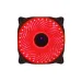 Quạt tản nhiệt PC VSP 33L | Fan lẻ 120mm, Led Đỏ, Đen - 2