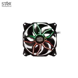 Quạt tản nhiệt PC VSP Spider | Fan lẻ 120mm, ARGB, Đen - Bezon Buôn Ma Thuột