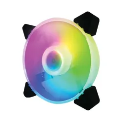 Quạt tản nhiệt PC VSP V201 | Fan lẻ 120mm, RGB, Đen - Bezon Buôn Ma Thuột