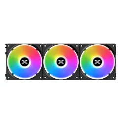 Quạt tản nhiệt PC XMT SLU Black Modular EN41303 | Kit 3 fan 120mm - Bezon Buôn Ma Thuột