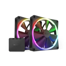 Quạt tản nhiệt PC NZXT F140 | Kit 2 fan 140mm, RGB, Trắng - Bezon Buôn Ma Thuột