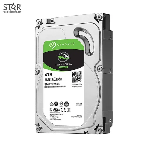 Ổ cứng HDD Seagate BarraCuda 4TB | SATA III, 3.5