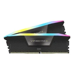 RAM PC Corsair Vengeance 32GB RGB DDR5 Black | (2x16GB), 5200MHz, Intel XMP CMH32GX5M2B5200C40 - Bezon Buôn Ma Thuột