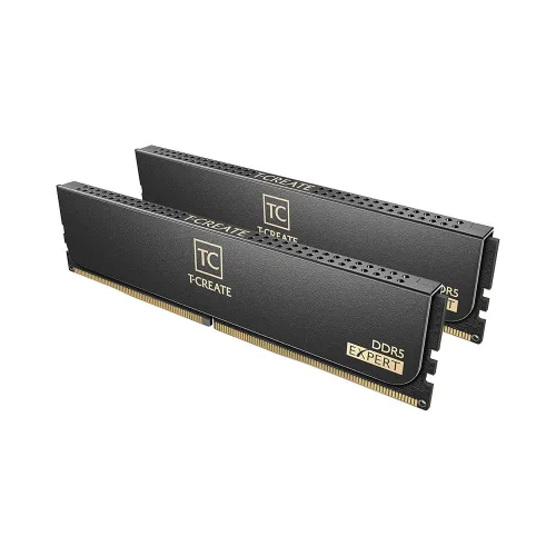 RAM PC EXPO/XMP TeamGroup T-Create EXPERT 128GB (64x2) 6400MHz DDR5 | 1.25V, CL42-52-52-102 (CTCED5128G6400HC42CDC01)