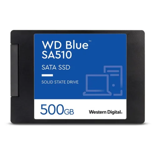 Ổ cứng SSD Western Digital Blue SA510 500GB | SATA III 6Gb/s, 2.5 inch (WDS500G3B0A)