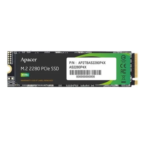 Ổ cứng SSD Apacer AS2280P4X 512GB | PCIe Gen3 x4 NVMe, M.2 2280 (AP512GAS2280P4X-1)