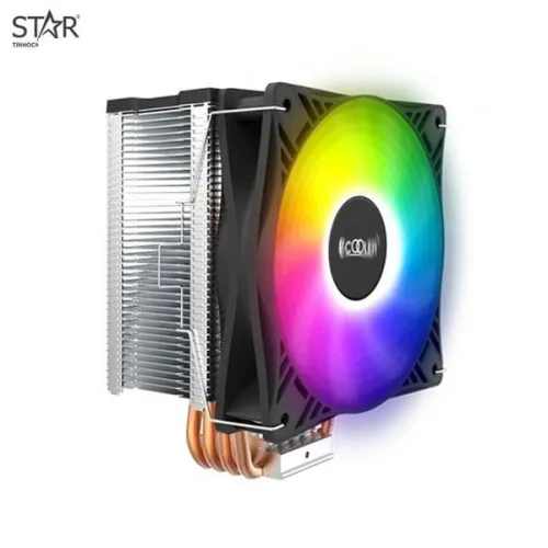 Tản nhiệt khí PCCOOLER GI-X4S | RGB, Đen