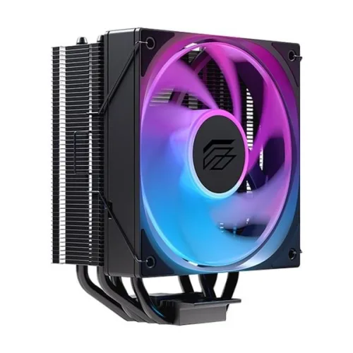 Tản Nhiệt khí EINAREX Glide G300 ARGB Digital | Dual Tower, 6 Heatpipe Đồng, LCD Monitoring, 120mm PWM, Trắng