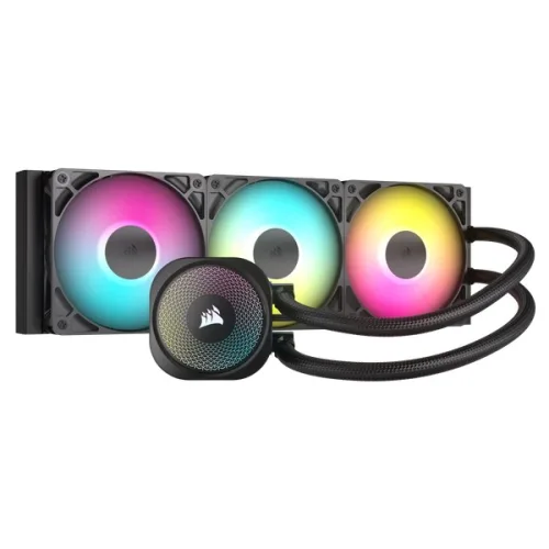 Tản nhiệt nước Corsair H150i ELITE LCD XT White | ARGB Display, Trắng