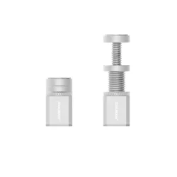 Thanh đỡ VGA Coolmoon Hifrost H5 Short Silver | Đế nam châm (Chiều Cao 28mm - 50mm) - Bezon Buôn Ma Thuột
