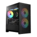 Thùng máy Gamdias Aura GC15M ARGB M-ATX (Kèm Sẵn 3 Fan ARGB) | Micro Tower, Kính cường lực, Đen - 1