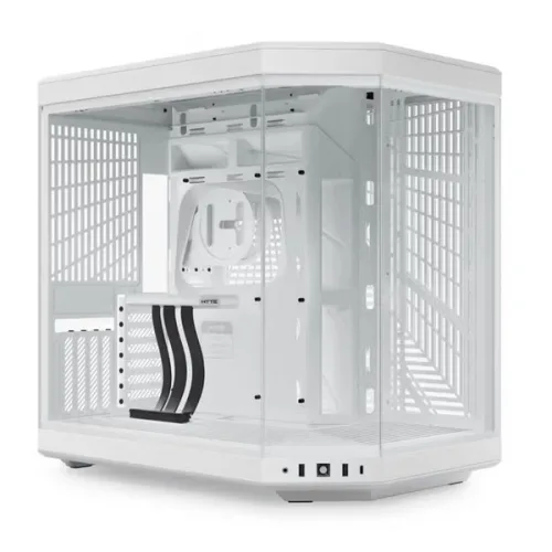 Thùng máy Hyte Y70 Standard White - Kèm sẵn cable riser PCIe 4.0 (CS-HYTE-Y70-WW)