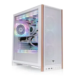 Thùng máy Thermaltake S370 WS Mid Tower (CA-11J-00M6WN-00) | Mid Tower, Sẵn 4 Fan không Led, Trắng - Bezon Buôn Ma Thuột