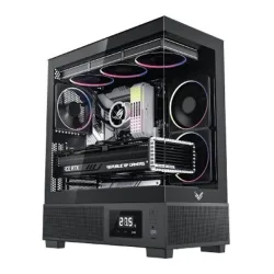 Thùng máy VSP X3 Pro Gamer Edition Monitor - Đen, không kèm fan - Bezon Buôn Ma Thuột