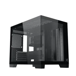 Thùng máy Xigmatek Aqua ML (EN90038) ATX (Chưa Kèm Fan) | M-ATX/Mini-ITX, Kính cường lực, Đen - Bezon Buôn Ma Thuột