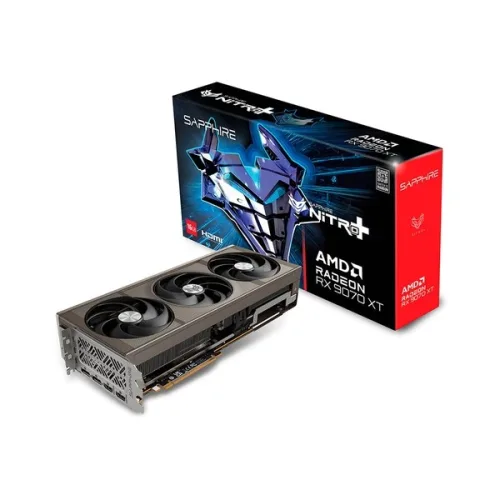Card màn hình AMD Radeon RX 9070 XT SAPPHIRE NITRO+ | 16GB GDDR6, 4096 SP, nguồn đề nghị 850W