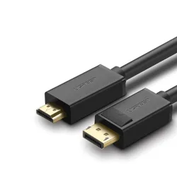 Cáp chuyển DisplayPort to HDMI Ugreen 10238 | 1m, 4K x 2K (DP101) - Bezon Buôn Ma Thuột