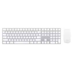 Combo phím chuột văn phòng Apple A1843 | Bluetooth, Fullsize, White - Bezon Buôn Ma Thuột