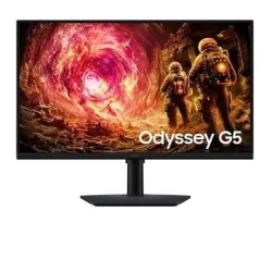 Màn hình Gaming Samsung Odyssey LS27FG502EEXXV | 27 inch, 2K/QHD, 180Hz, IPS, Chân CTH - Bezon Buôn Ma Thuột